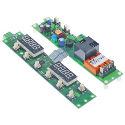 keypad PCB convection oven 500/800, with display, mounting pos. horizontal, buttons 7, L 200 x 40 mm
