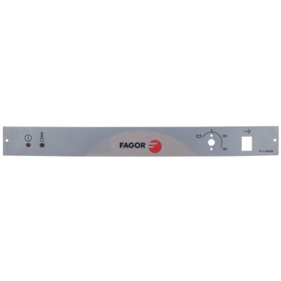 front foil dishwasher grey, model FAGOR FI-48B, L 585 x 62,5 mm