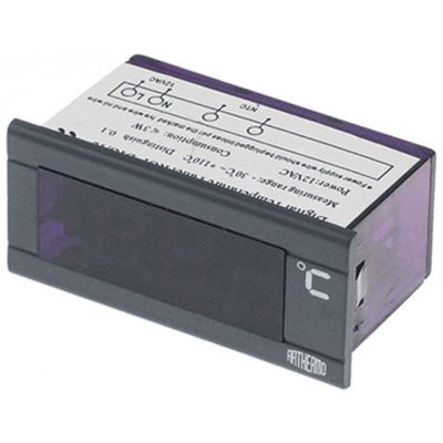thermometer ARTHERMO type ROF-DIG/12 58x26mm 12 V voltage AC -30 jusqu'à +110°C measuring input NTC