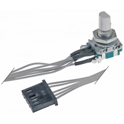 encoder for coffee grinder cable length 400mm shaft 6x4.6mm shaft L 15mm - 403513