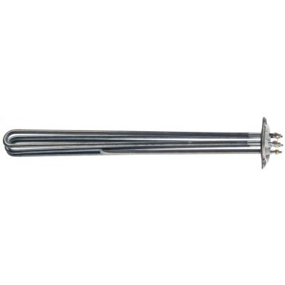 Rezistenta 9000 W, 230-400 V, cu 3 circuite, L 475 mm, flansa cu prindere in 3 suruburi ø 57,5 mm - 415022