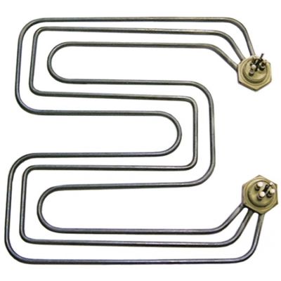 heating element 4800W 220V heating circuits 3 1¼" L 410mm W 417mm H 19mm H1 10mm tube ø 8,5mm