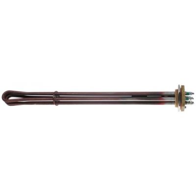 heating element 7500W 230/400V heating circuits 3 1½" L 481mm W 36mm H 36mm thermostat sleeves ø 7mm