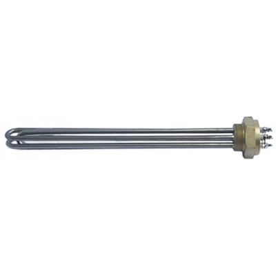 Rezistenta 6000W, 400V, cu 3 circuite, L 405 mm, filet 1½", 214066 - 415392