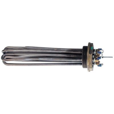 heating element 8000W 220V heating circuits 6 2½" L 300mm W 58mm H 56mm thermostat sleeves ø 7mm