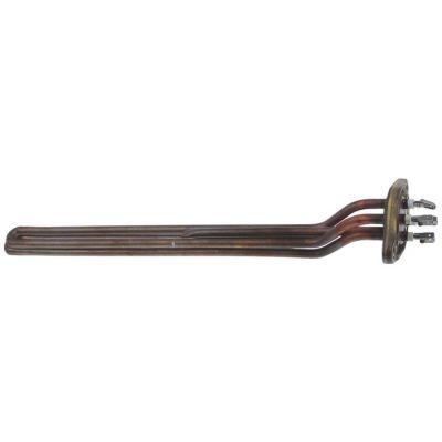 heating element 4000W 230V heating circuits 2 mounting ø 42mm hole distance 75mm L 395mm W 28mm
