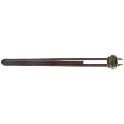 heating element 3000W 220V heating circuits 1 1¼" L 500mm W 35mm H 35mm tube ø 10mm connection M3