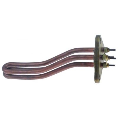 heating element 1800W 230V heating circuits 2 mounting ø 39,5mm hole distance 58mm L 165mm