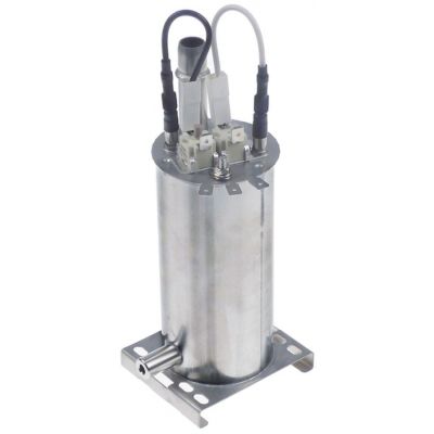 flow heater 2000W 230V ø 58mm H 120mm connection male faston 6,3mm