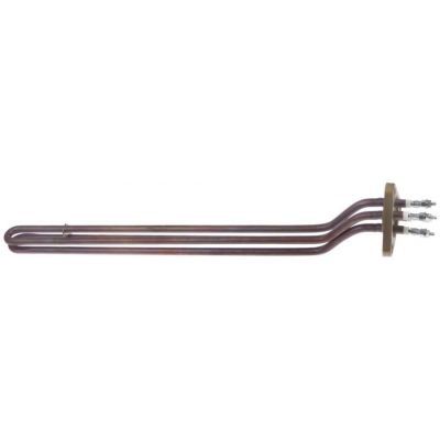 heating element 2600W 220V heating circuits 2 mounting ø 37mm hole distance 52mm L 415mm W 30mm