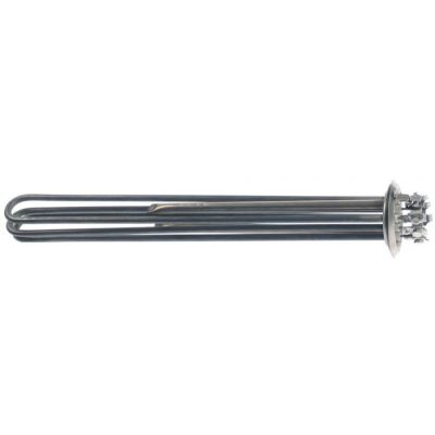 Rezistenta 4500 W, 230 V, cu 3 circuite, flansa ø 47,5 mm, L 345 x 33 mm, H 40 mm - 417535