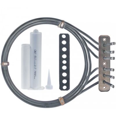 heating element kit 4700W 230V heating circuits 3 ID ø 224mm ED ø 235mm L 270mm H 97mm L1 15mm - 417550