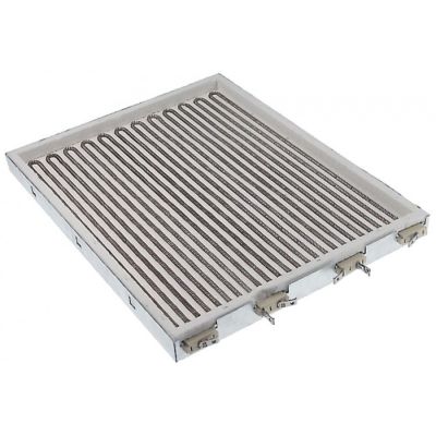 Rezistenta radianta rectangulara, 9000W, 400V, L 432 x 340 mm, Electrolux 006158, IRCA 7278571, 4509, cu 3 circuite - 418000