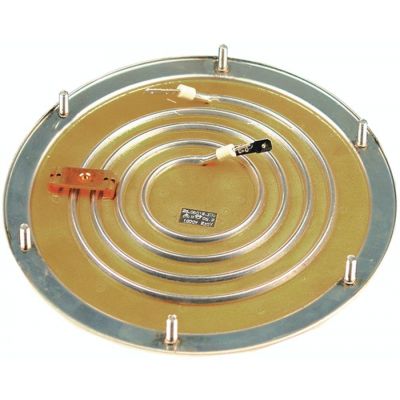 bottom heater 1800W 230V heating circuits 1 ø 196mm M5 mounting distance 180mm
