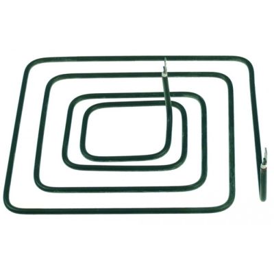 heating element 1500W 230V L 230mm W 265mm H 70mm tube ø 6,5mm mounting pos. inner