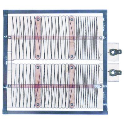 hot plate 475W 240V heating circuits 1 L 145mm W 145mm toaster connection male faston 6,3mm