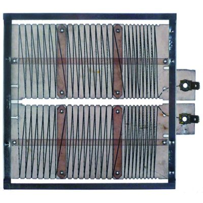 hot plate 500W 230V heating circuits 1 L 145mm W 145mm connection male faston 6,3mm