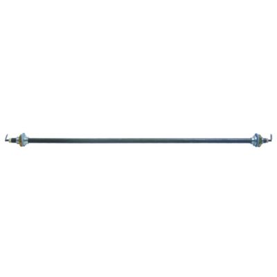 heating element 480W 115V L 460mm 1/4" tube ø 8,5mm connection male faston 6,3mm
