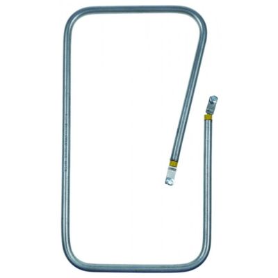 heating element 1350W 230V L 266mm W 146mm H 8,3mm tube ø 8,3mm connection M4 mounting pos. upper