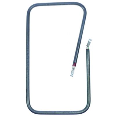 heating element 1650W 230V L 266mm W 145mm H 8,5mm tube ø 8,5mm mounting pos. bottom