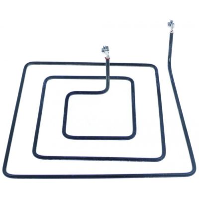 heating element 1190W 400V L 285mm W 285mm H 75mm tube ø 6,5mm mounting pos. outer connection M5