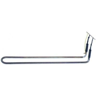 Rezistenta degivrare evaporator 55W, 220V, L 410x50 mm, H 80 mm, cabu L 1600 mm, tub ø 8,5 mm - 419196