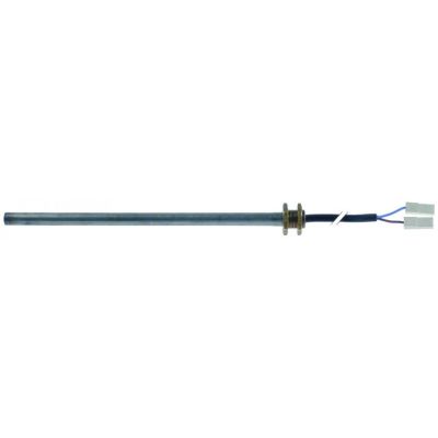 Rezistenta cartus 400W, 230V, ø 12 mm, L 240 mm, filet 3/8", lungime cablu 1000 mm - 419218
