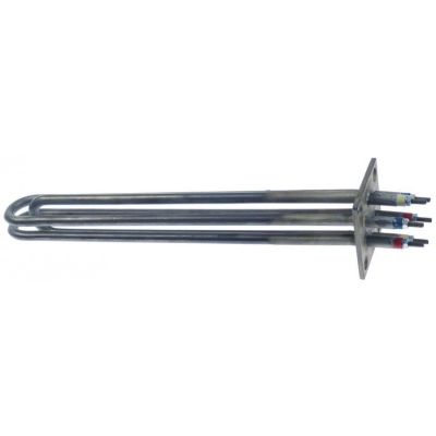 heating element 9000W 230V heating circuits 3 L 295mm W 43mm H 39mm tube ø 8,5mm