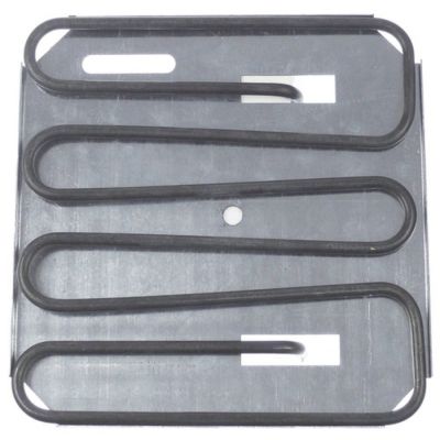 heating element 1100W 220V L 208mm W 210mm H 35mm tube ø 6,5mm connection M4