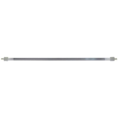 quartz heating element L 370mm ø 10mm connection male faston 6.3mm - 420274