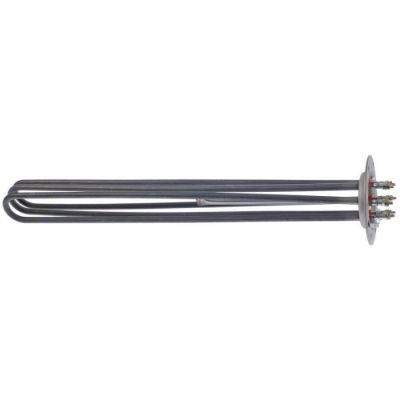 heating element 9000W 220V mounting ø 63mm heating circuits 3 L 454mm W 48mm H 38mm - 420326