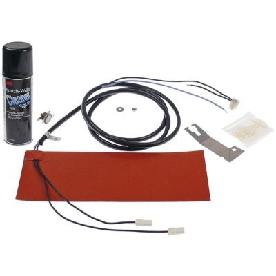 foil heating element L 310mm W 115mm 600W 230V t.max. 185°C with safety thermostat silicone - 420405
