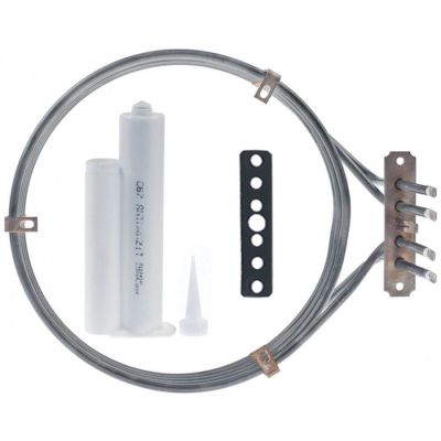 heating element kit 2900/1450W 230V heating circuits 2 ID ø 224mm ED ø 235mm L 270mm - 420416