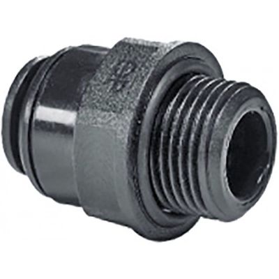 push-in fitting John Guest straight thread 3/8" BSP pipe connection ø10mm - 440565
