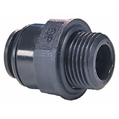 push-in fitting John Guest straight thread 3/8" BSP pipe connection ø12mm - 440566