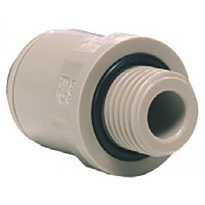 push-in fitting John Guest straight thread 1/4" BSP pipe connection 3/8" - 440568