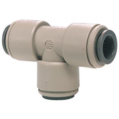 push-in fitting John Guest T-piece pipe connection 1/4" - 1/4" - 1/4" - 440584