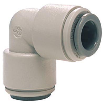 push-in fitting John Guest angled pipe connection 1/4" - 1/4" - 440598