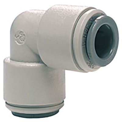 push-in fitting John Guest angled pipe connection 3/8" - 3/8" - 440600
