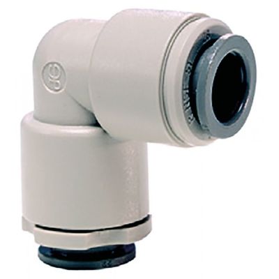 push-in fitting John Guest angled pipe connection 1/4" - 3/8" - 440604