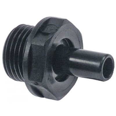 push-in fitting John Guest straight thread 1/2" BSP stub ø 10mm - 440608