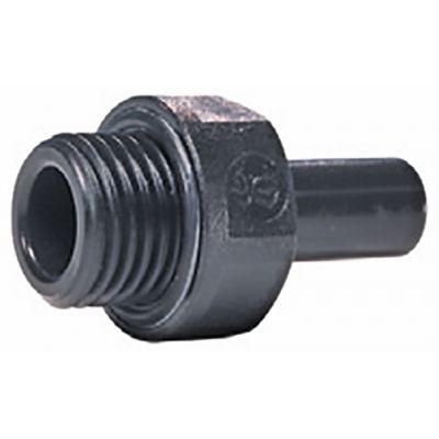 push-in fitting John Guest straight thread 3/8" BSP stub ø 15mm - 440620