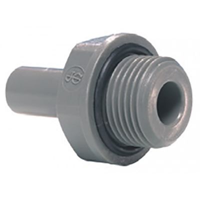 push-in fitting John Guest straight thread 3/8" BSP stub ø 3/8" - 440622