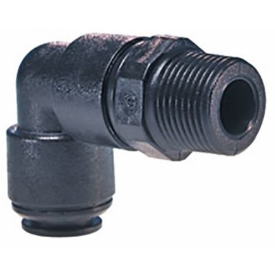 push-in fitting John Guest angled thread 1/4" BSP pipe connection ø8mm - 440637