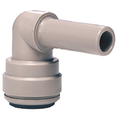 push-in fitting John Guest angled pipe connection 3/8" grommet ø 3/8" - 440669