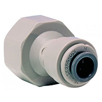 push-in fitting John Guest straight thread 1/2" BSP pipe connection 5/16" - 440694