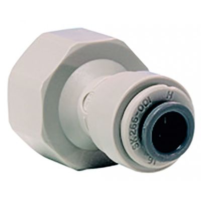 push-in fitting John Guest straight thread 3/8" BSP pipe connection 3/8" - 440697