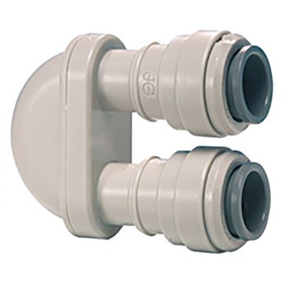 push-in fitting John Guest U-shape pipe connection 1/2" - 1/2" - 440716