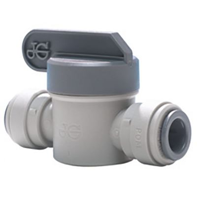 shut-off valve John Guest pipe connection 3/8" - 3/8" - 440717