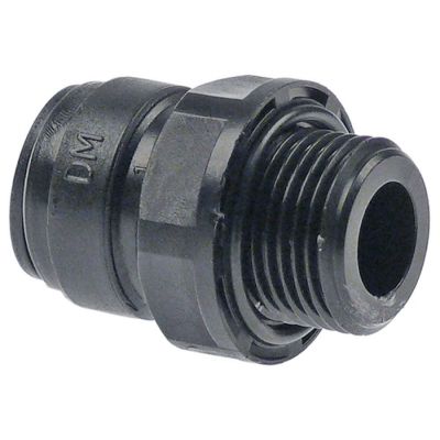 push-in fitting DMfit straight thread 3/8" BSP pipe connection ø10mm - 440812